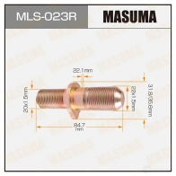 Шпилька колесная M22x1.5(R), M20x1.5(R)