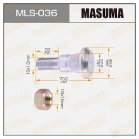 Шпилька колесная M:16x1.5(L) MASUMA MLS036 1422878782 TX UYT EUCQ0V0