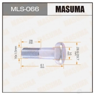Шпилька колесная M16x1.5(L) MASUMA MY0M8T F 1422878817 MLS-066