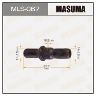 Шпилька колесная M14x1.5(R), M14x1.5(R) MASUMA 5 2RIYXP 1422882971 MLS-067