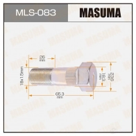 Шпилька колесная M18x1.5(L) MASUMA SYG EFGA MLS-083 1422882957