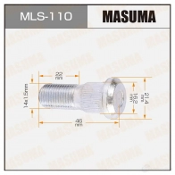 Шпилька колесная M14x1.5(L) MASUMA 1422882939 MLS-110 OAD 7AR