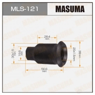 Футорка колесная M30x1.5(L), M20x1.5(L) MASUMA Z HVP2YX MLS-121 1422882999