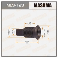 Футорка колесная M25x1.5(L), M18x1.5(L) MASUMA 1422882997 MLS-123 GUUAA CO