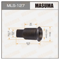 Футорка колесная M30x1.5(R), M30x1.5(R) MASUMA B4AM 94 MLS-127 1422878797