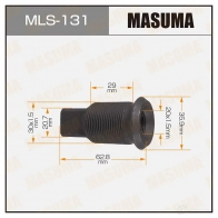 Футорка колесная M30x1.5(L), M20x1.5(L) MASUMA 6 XIZA 1422878793 MLS-131