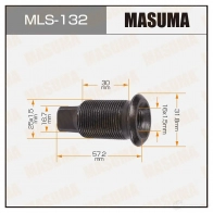 Футорка колесная M25x1.5(R), M16x1.5(R) MASUMA MLS-132 HZPZ0 6J 1422878792