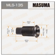 Футорка колесная M27x1.5(R), M18x1.5(R) MASUMA 882S9 4H MLS-135 1422878789
