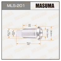 Футорка колесная M30x1.5(R), M20x1.5(R) MASUMA 1422883099 CF TO1Q MLS-201