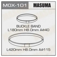 Хомут металлический (для пыльников) уп.5 комплетов MASUMA MOX101 EWH 15EK THFR1EQ 1422879360