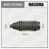 Пыльник рейки рулевой (резина) MASUMA KT 6T7E 1422881316 MR-2086