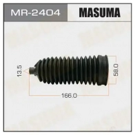 Пыльник рейки рулевой (пластик) MASUMA MR-2404 4O FFE 1422881348