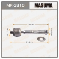 Тяга рулевая MASUMA MR-3810 1422882086 D5VI 6