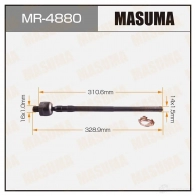Тяга рулевая MASUMA MR-4880 IIFCXO Z 1422882127