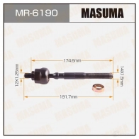 Тяга рулевая MASUMA WJR4S GS 1422882125 MR-6190