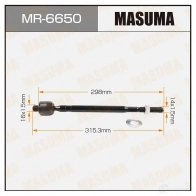 Тяга рулевая MASUMA MR-6650 1422882003 I PIE5