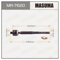 Тяга рулевая MASUMA 1422882122 MR-7620 KXWOT2 Z