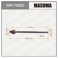 Тяга рулевая MASUMA 1422882119 MR-7860 GT9G B6P