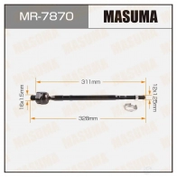 Тяга рулевая MASUMA 1422881995 L03 26 MR-7870