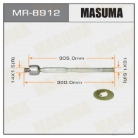 Тяга рулевая MASUMA MR-8912 1422882027 NL YZN7G