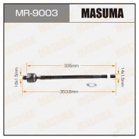 Тяга рулевая MASUMA 1422882015 KG 54PZ2 MR-9003