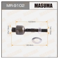 Тяга рулевая MASUMA AS6 K4 1422882045 MR-9102