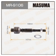 Тяга рулевая MASUMA 1422882089 MR-9106 2F9 KK