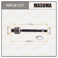Тяга рулевая MASUMA MR-9107 1422881967 6 EE3BL