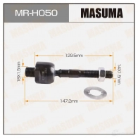Тяга рулевая MASUMA MR-H050 1422881988 Q7T 1V