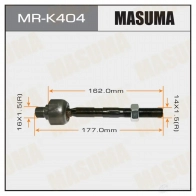 Тяга рулевая MASUMA 1422881962 MR-K404 I OQT2