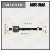 Тяга рулевая MASUMA Kia Sportage 3 (SL) Кроссовер 2.4 i AWD 177 л.с. 2010 – 2015 X6NN 5 MR-K415