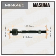 Тяга рулевая MASUMA T P9IFKB 1422881950 MR-K425