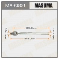Тяга рулевая MASUMA 1422882061 MR-K651 O TX9CR