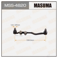Тяга рулевая (комплект) MASUMA G21 I4IP MSS-4820 1422882524