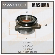 Ступичный узел MASUMA 1422879477 MW-11003 W WLGG
