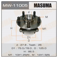 Ступичный узел MASUMA MW-11005 R6X6 9C 1422879475