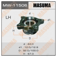 Ступичный узел MASUMA 1422879465 MW-11506 TTRGUX T