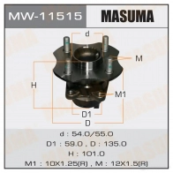 Ступичный узел MASUMA MW-11515 9 7INN Toyota Platz (XP10) 1 Седан 1.0 (SCP11) 68 л.с. 1999 – 2005