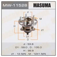Ступичный узел MASUMA 1422879369 MW-11528 G 2UAL3