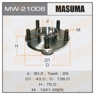 Ступичный узел MASUMA MW-21006 K CSXP81 1422879329