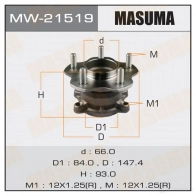 Ступичный узел MASUMA 1422879382 O QYNEN MW-21519