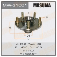 Ступичный узел MASUMA MW-31001 1422879418 MOC8 9