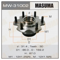 Ступичный узел MASUMA 1422879417 B1V AV MW-31002