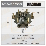 Ступичный узел MASUMA O8NL V0 1422879411 MW-31503
