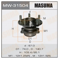 Ступичный узел MASUMA MW-31504 1422879410 U2 MAP