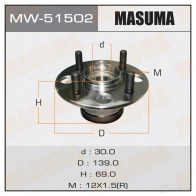 Ступичный узел MASUMA MW-51502 0X LIY79 1422879458