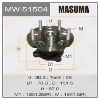 Ступичный узел MASUMA 1422879456 MNJEP 2D MW-51504