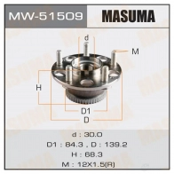 Ступичный узел MASUMA MW-51509 1 ISZ4N 1422879455
