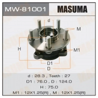 Ступичный узел MASUMA 1422879446 SOJT AJM MW-81001