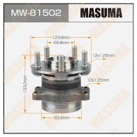 Ступичный узел MASUMA ZU3UP O MW-81502 1439698767
